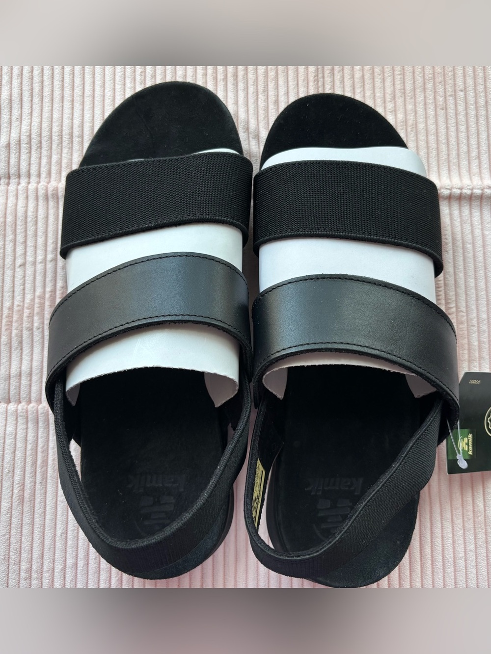 Kamik Women's Caramix Sandal Black Dual Strap